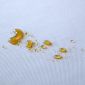Obrus biały plamoodporny na stół okrągły Zosia plamoodporność