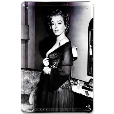 Szyld Tablica Obrazek metalowy MARILYN MONROE