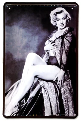 Szyld Tablica Obrazek metalowy MARILYN MONROE 1