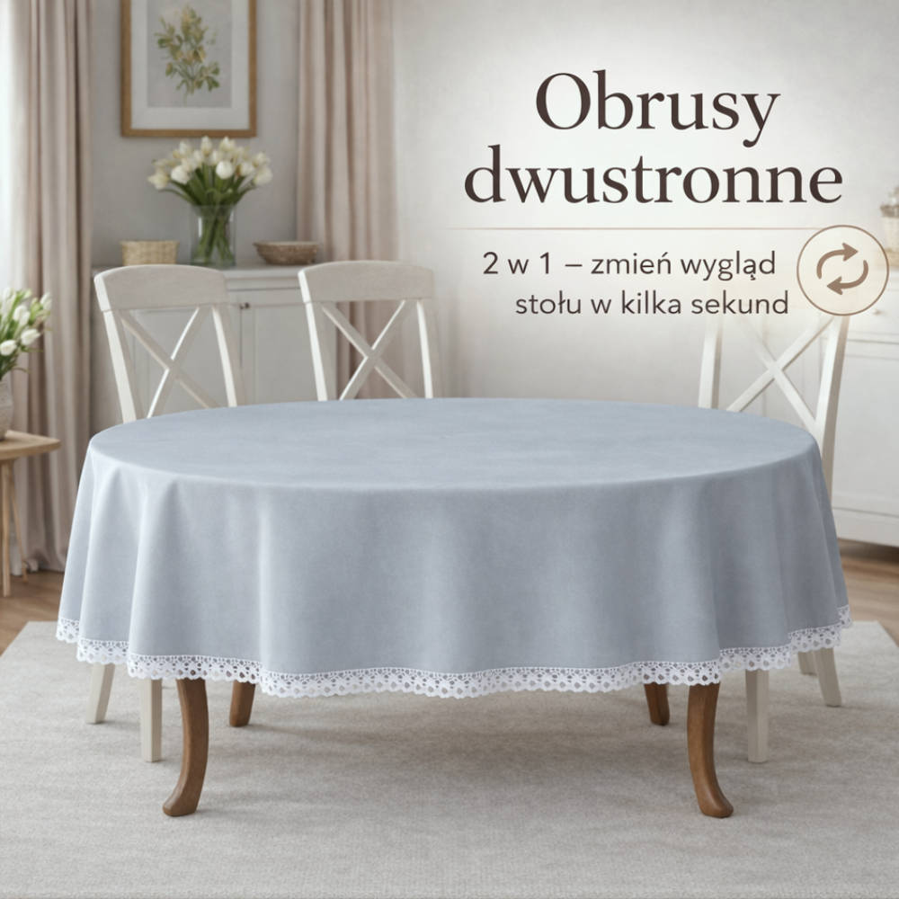 Obrusy dwustronne